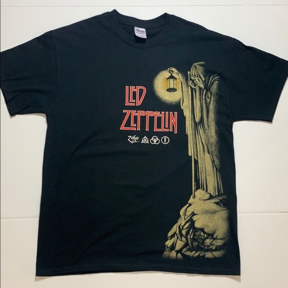 NWT Men's Led Zeppelin Hermit T Shirt Large - Picture 4 of 6